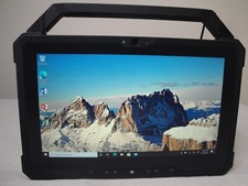 Lot of 5 Dell LATITUDE 7212 RUGGED Extreme I5 256GB 8GB Two batteries Handle picture