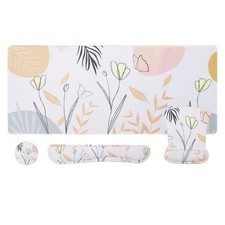 4in1 Ergonomic Memory Foam Wrist Rest Set Desk Pad Mouse Pad Keyboard picture