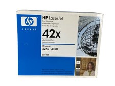 Genuine OEM HP 42X Q5942X Black Toner Cartridge LaserJet 4250 4350 New picture