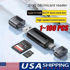Card Reader USB 3.0 To SD Micro TF Memory Card Adapter PC Laptop Accessories LOT picture