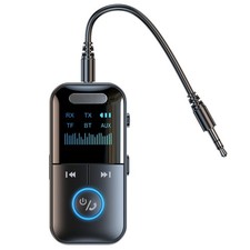 Wireless Bluetooth Transmitter Receiver MP3 Player Car Audio 3.5mm AUX Adapter picture
