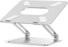 Laptop Stand Ergonomic Aluminum Portable Adjustable Laptop Holder 5Color 12