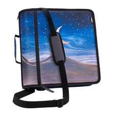 School Zipper Binder 3 O Rings 600 Sheet Case it D 146 Desert Night picture