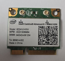 New Genuine Intel Centrino Advanced-N WiMAX 6250 802.11a/g/n dual Half 622ANXHMW picture