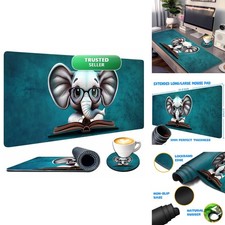 HaoSiTeck Elephant Mouse Pad 31.5 x 11.8 XXL for Gaming Office picture
