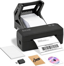 Bluetooth Thermal Label Printer with Stand, Wireless 4x6 Shipping Label Printer picture