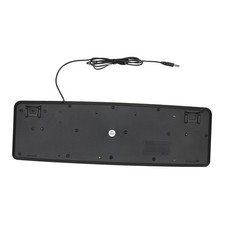 USB Wired Keyboard For Low Users With Large White Keys Black Letters KGAF picture