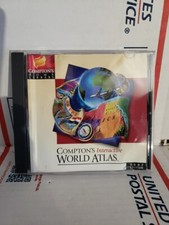 Comptons Interactive World Atlas PC CD-ROM 1997 Edition Software Windows 95 #218 picture