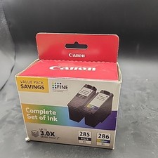 Canon 285XL Black/286XL Color Ink Cartridges  3.0X More Prints* picture