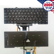New US Layout Backlit  Keyboard For Dell 7400 7410 03J9FC picture