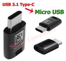 Genuine Samsung Micro USB to USB-C Converter Adapter For Sony Xperia 5 1 L3 AU picture