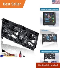 Dual 92mm Graphic Card Fans, Graphics Card Cooler, Video Card VGA Cooler, PCI... picture