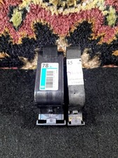 1 Empty HP 78 Tricolor Cartridge 1 Sophia Global 45 HP Replacment Black Cartride picture