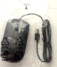 Standard Black Mouse with Wheel Scroll Button - USB Connection - (Brand New) picture
