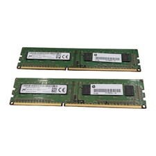 8GB Micron HP 2x4GB PC3L-14900U DDR3L-1866 Desktop RAM MT8KTF51264AZ-1G9P1 picture