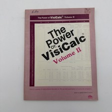 The Power of VisiCalc Volume II Vintage Spectrum Spreadsheet Guide Book picture