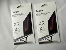 2 Sets Of 2 pcs Portable Mini Laptop Stand Riser Cooling Computer NEW| IN HAND picture