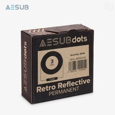 AESUBdots Retro-Reflective PERMANENT (Size: 3mm) picture