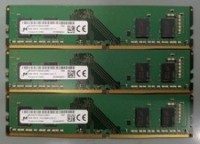 Micron Desktop PC DDR4 Memory PC4-2666V 8GB x3 Modules 24GB picture