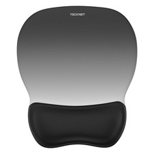 TECKNET Gel Ergonomic Mouse Pad with Wrist Rest, Non-Slip PU Base, Gradient picture