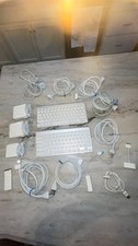 Apple Bundle inc Bluetooth Wireless Keyboard A1314 Qty 2, Power Cords, Adapters picture