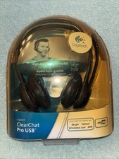 Logitech ClearChat Pro USB High Performance Headset 981-000010 - New Sealed  #Y picture