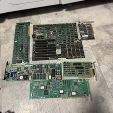 Vintage IBM 256/512 K System Board 6133919 XM Mother Board And More Parts picture