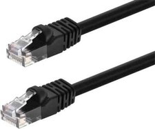 Monoprice 25FT 24AWG Cat6 550MHz UTP Ethernet Bare Copper Network Cable (5 Pack) picture
