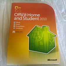 Microsoft Office Home and Student 2010 DVD English 3 PC Windows XP/Vista/7 picture