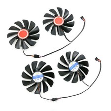 CF1010U12S 95mm Pair Fans For XFX 580, Vega 56 Vega 64  picture