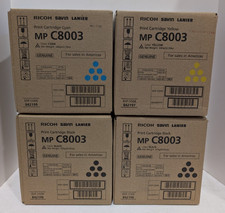 Ricoh Genuine Toner Bundle MP C8003 - CYK 842196 842198 842199 picture