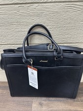 LOVEVOOK Laptop Tote Bag for Women 16 Inch Waterproof PU Leather Computer Bags picture