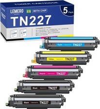 LEMERO UEXPECT TN-227BK/C/M/Y High Yield Toner Cartridge Compatible Replacement picture
