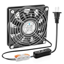120mm Fan120x25mm EC Brushless Cooling Fan High Static Pressure AC 110V 120V ... picture