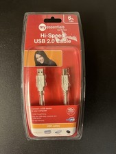 Belkin My Essentials Hi Speed USB 2.0 Printer Cable 6 Foot New picture