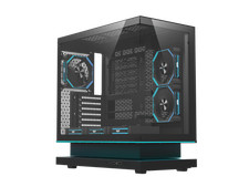 darkFlash FLOATRON F1 ATX Mid Tower Gaming PC Case, 270° Frameless Tempered picture