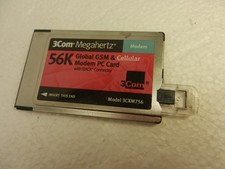 3Com Megahertz PCMCIA 56k Global GSM & Cellular Modem PC Card with XJACK 3CXM756 picture