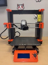 Original Prusa i3 MK3S+ 3D Printer Black-Orange, Assembled, Professionally Owned picture