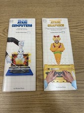2-Vintage How to Use Atari Computers And Atari Graphics Books, Michael Boom picture