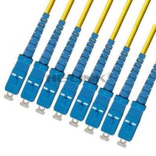 10M SC-SC Outdoor Armored Singlemode 8 Strands Fiber Patch Cord picture