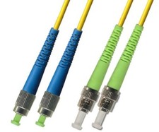 10M Singlemode Duplex Fiber Optic Cable 9/125 FC UPC ST APC Patch Cable Network picture