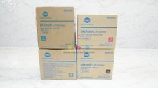 4 Cosmetic OEM Konica Minolta Bizhub C35,C35P TNP22 CMYK Series Same Day Ship picture