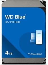 Western Digital WD40EZZX WD Blue 4TB HDD - 3.5 Inch SATA 6 Gb/s, 256 MB Cache picture
