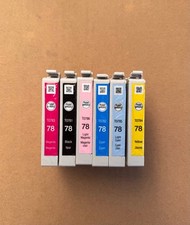 Epson 78 (T078) Ink Cartridge 6-Pack GENUINE for Stylus R260 R380 RX580 RX680 picture