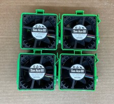Lot of 4 San Ace 80 9G0812P1F03 12V .58A SuperMicro FAN-0074L4 Server Fans picture