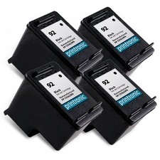 Reman HP 92 (C9362WN) Black Ink Cartridge for HP PSC 1510 Deskjet 5440 4PK picture