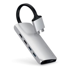 C DUAL MULTIMEDIA ADAPTER - SATECHI USB TYPE picture