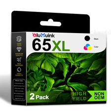 65ink 65XL 2PK Cartridge Combo Replacement For HP printer DeskJet 3755 New Chip picture