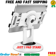 iPad Tablet Stand 360° Rotating Kiosk POS Holder for 6