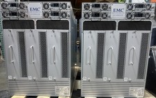 LOT OF 2 EMC Brocade Switch ED-DCX-8510-8B W/ 10x Module & 4x Power Supply EACH picture